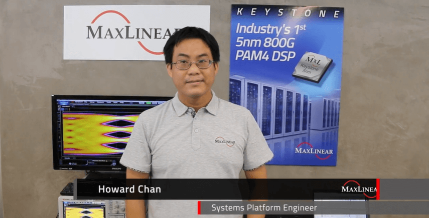 MaxLinear's 800G Keystone Demo